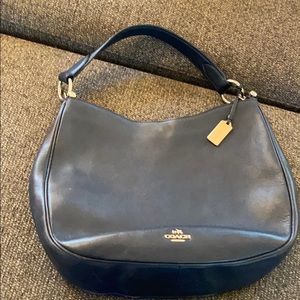 Coach Navy bucket shoulder bag